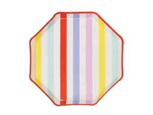 Talerzyki Paski 24.5x24.5 cm