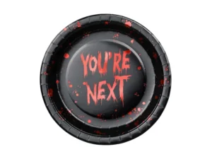 Talerzyki papierowe You're next 23 cm