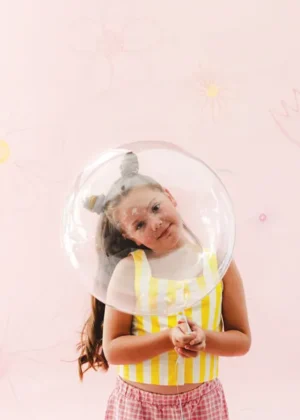 Balon Bubble 60 cm transparentny 2