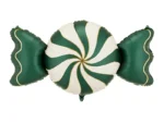 Balon foliowy Cukierek 113x54 cm beżowo-zielony