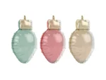 Balony foliowe Lampki choinkowe 100x60 cm