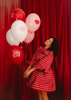 Balony 30 cm I love you 2