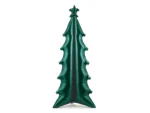 Stojący balon foliowy Choinka XXL 77x184 cm zielona