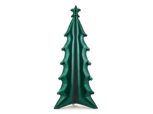 Stojący balon foliowy Choinka XXL 77x184 cm zielona