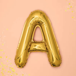 Balony litery